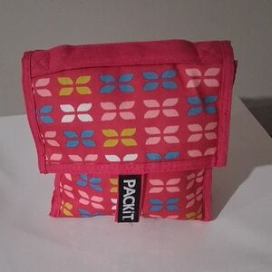 PackIt Pink Patterned Food Storage Bag